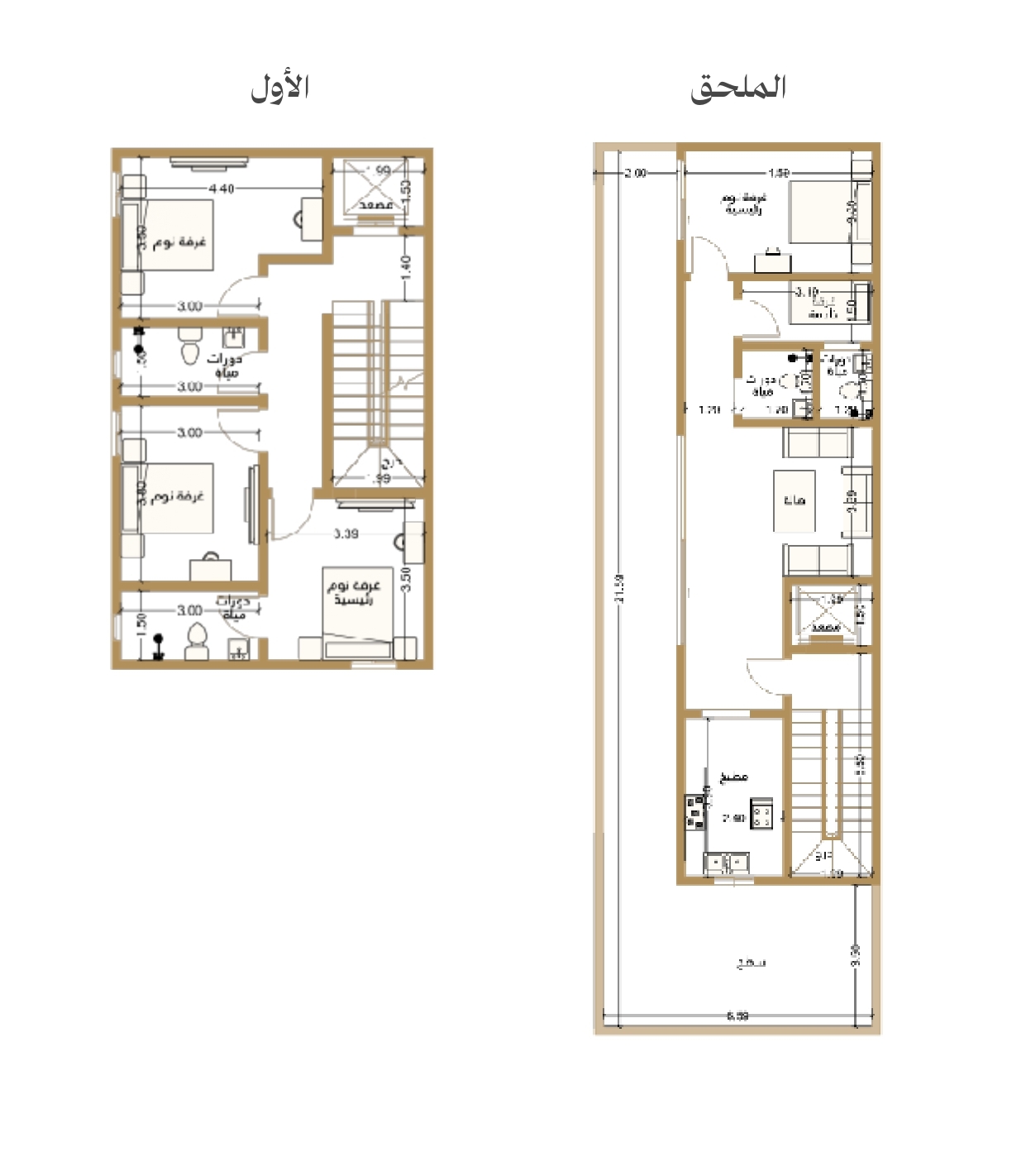مخطط الوحدة A02