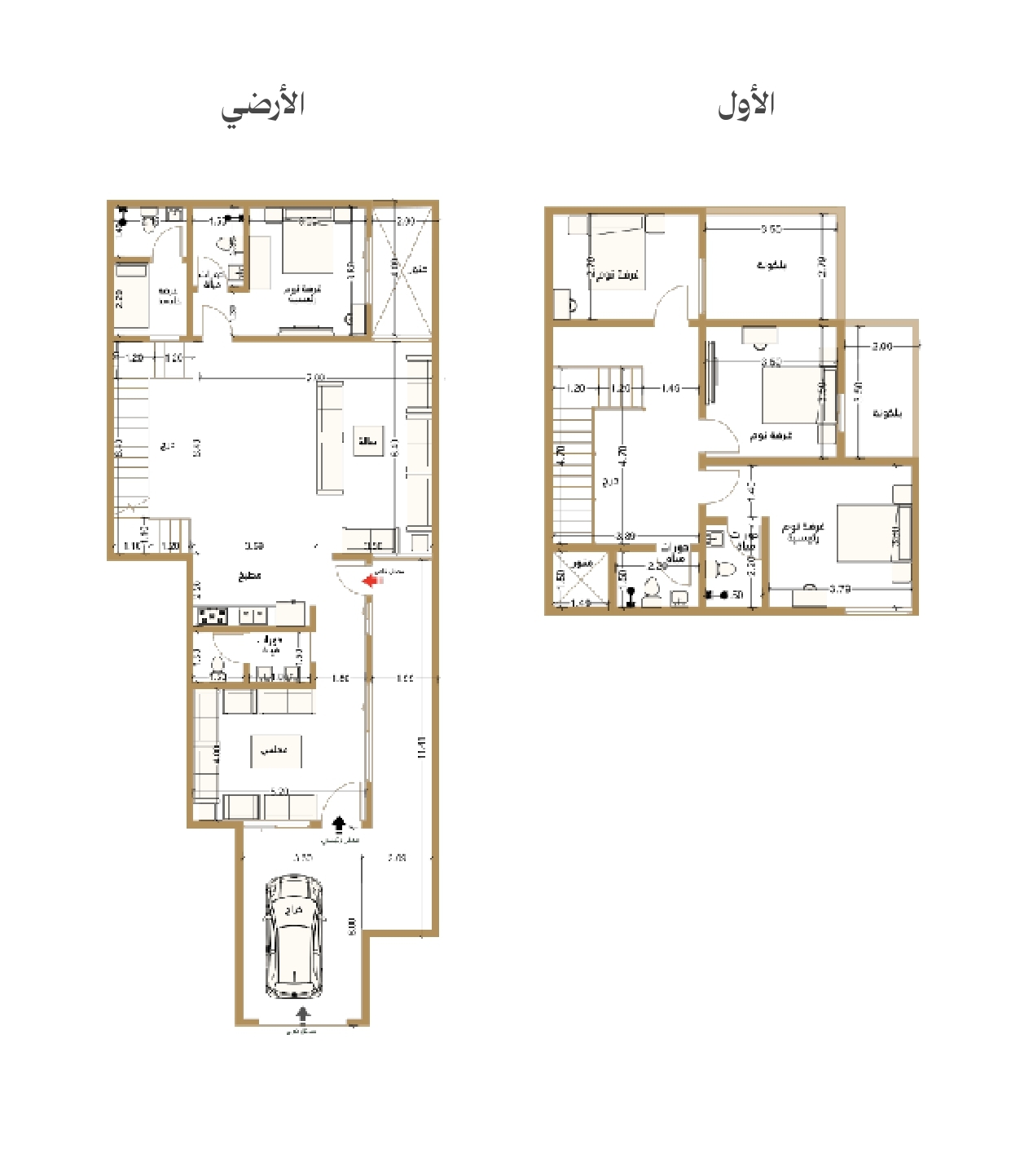 مخطط الوحدة B01
